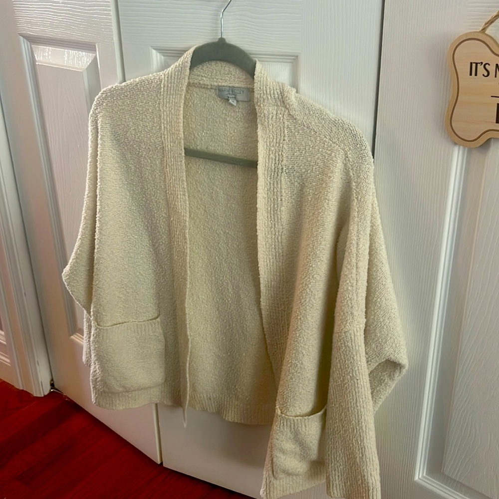 Warm and cozy off-white size medium cardigan